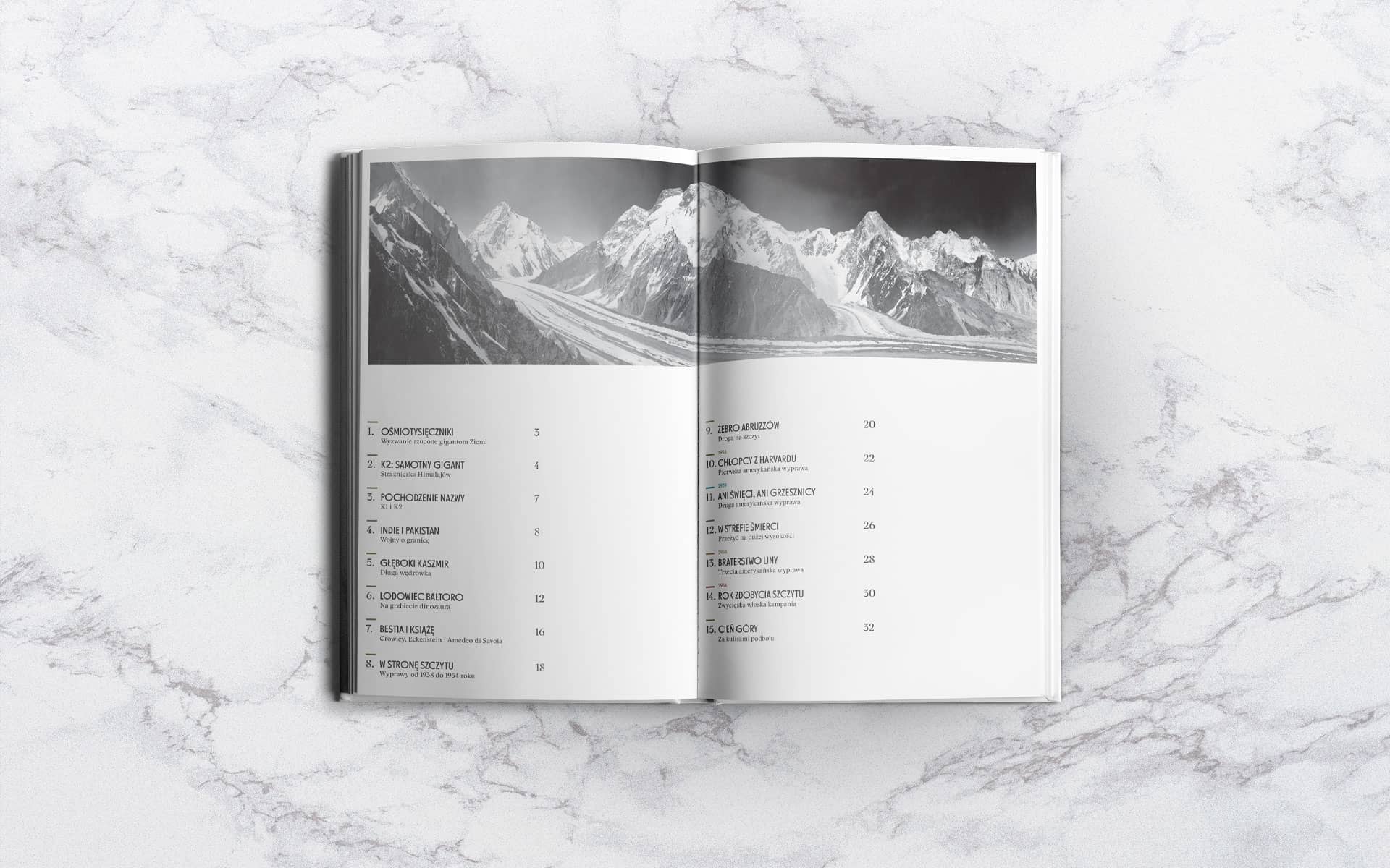 Książka K2. Historia najtrudniejszej góry świata wydana przez Wydawnictwo SQN
