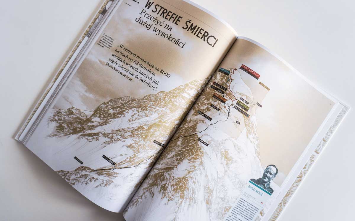 Książka K2. Historia najtrudniejszej góry świata wydana przez Wydawnictwo SQN